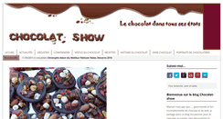Desktop Screenshot of chocolat-show.fr