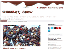 Tablet Screenshot of chocolat-show.fr